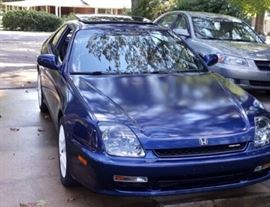 1999 Honda Prelude. About 150,000 miles. Two owners.