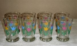 VINTAGE JUICE GLASSES