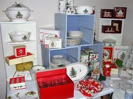 CHRISTMAS !!!! SPODE, LENOX, MIKASA, HALLMARK, NIKKO AND A WHOLE LOT MORE!