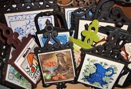 MID-CENTURY TRIVETS and MORE!