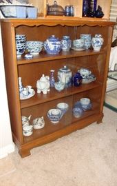 THIS IS A DELIGHTFUL PIECE OF FURNITURE. SLIDING GLASS DOORS - MULTIPLE USES!