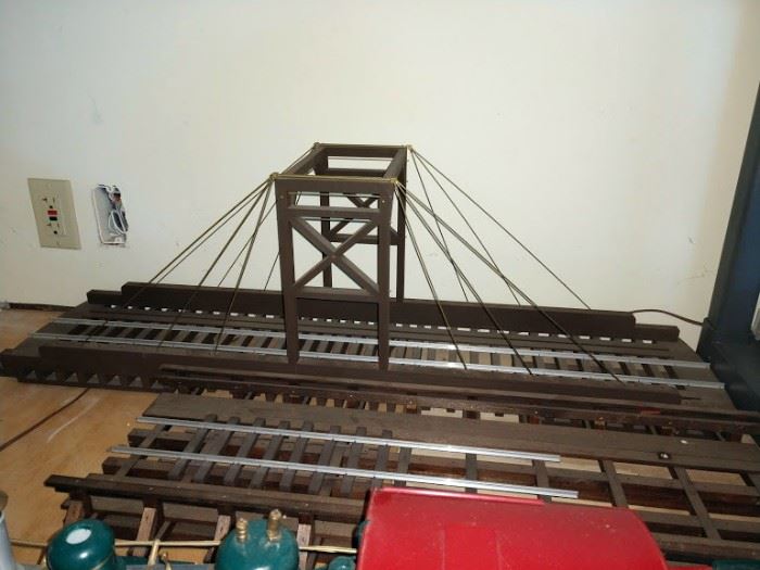 Garage:  G Scale Trestle