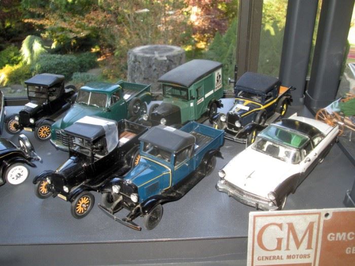 Garage:  Danbury Mint Cars and others