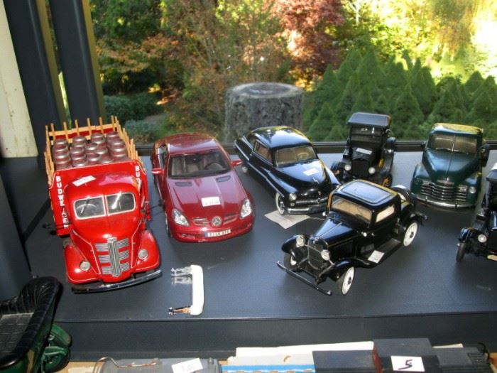 Garage:  Danbury Mint Cars and others