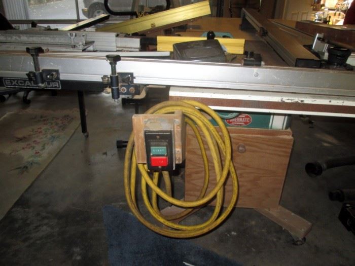 Middle Room:  Powermatic Table Saw Model 62