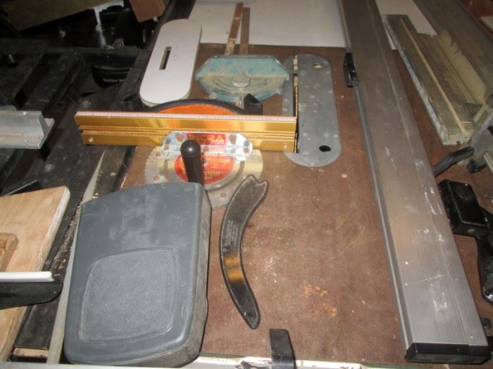 Middle Room:  Powermatic Table Saw Model 62  10"