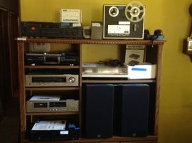 Audio gear - Nakamichi, KEF, Luxman, KLH, Pioneer