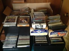 Tons of CDs - Lots of Jazz and Rock