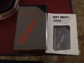 Vintage Hot Watt II guitar headphone amp