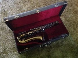 1960s Bundy Alto Saxophone with case and accessories
