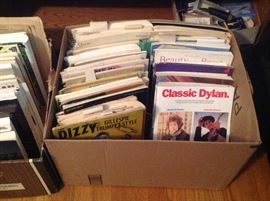 Music books, Sheet music, Jazz and instructional materials