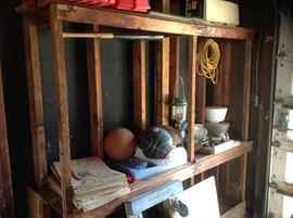 sporting and camping gear