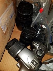 Lenses and Canon digital SLR