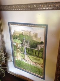 Matted &  framed art