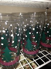 Christmas glasses