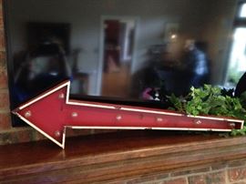 It's pointing the way to 3210 Lakepine Circle.