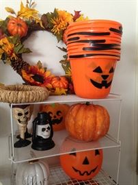 . . . and fall and Halloween decorations . . .