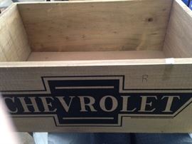 Wooden Chevrolet box