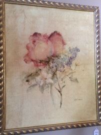 Framed rose