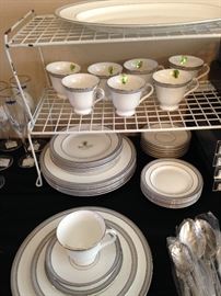 Never used Waterford china and flatware