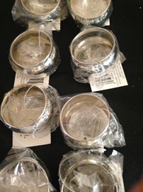 Consigned and never used Kemp Beatley napkin rings