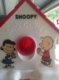 Snoopy sno-cones