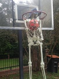 He loved playing basketball!