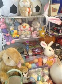 . . . and Easter decorations . . .