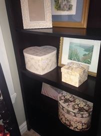 Decorative boxes for organizing