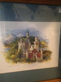 The incredible Neuschwanstein Castle:  The palace was commissioned by Ludwig II of Bavaria, Germany, as a retreat and in honor of Richard Wagner.