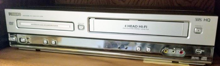 Philips DVD/VHS Player Combo. Model # DVD750VR