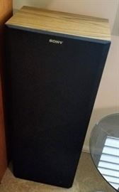 Sony Speaker, part of the Stereo System There are two Speakers