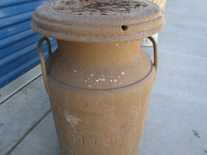 Vintage Milk Jug for outdoor decor