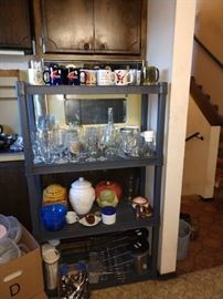 Kitchen: Glasses, Cups, Cookie Jars