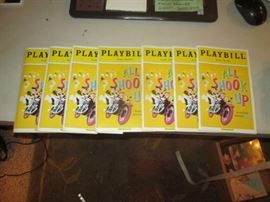 Playbill Palace Theatre Elvis Play "All Shook Up"