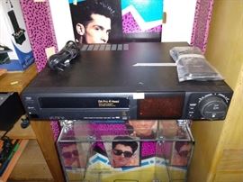 Down 1st Bedroom Right: Sony VHS DA Pro 4