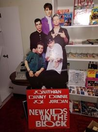 Down 1st Bedroom Right: New Kids On The Block Collectibles