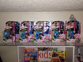 Down 1st Bedroom Right: New Kids on the Block. (mib) 3 sets of the 5 kids. Small-Medium-Large