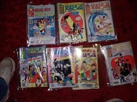 Downstairs 1st Bedroom Right: Comics--New Kids on the Block