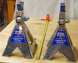 2 Heavy Duty Good Year RACING 6 Ton Jack Stands