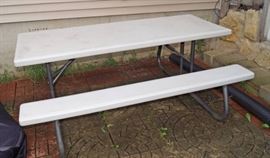 Lifetime Folding Picnic Table