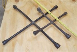 Lot of 2 TIRE IRONS Change That Tire in Style wi ...