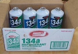 Johnsens 134a Refrigerant  4 Cans in Box