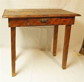 Rustic Side Table with Storage Drawer Great Refi ...