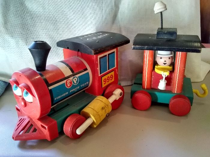 Vintage Fisher Price toy train