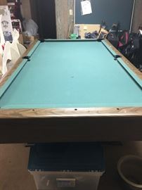Pool Table with Ping Pong Topper