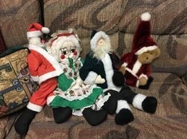 Christmas on sectional