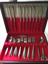 Gorham Celeste Sterling Silver 9 pl settings +