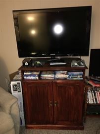 TV, movies, TV stand