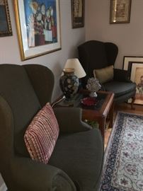Wing chairs